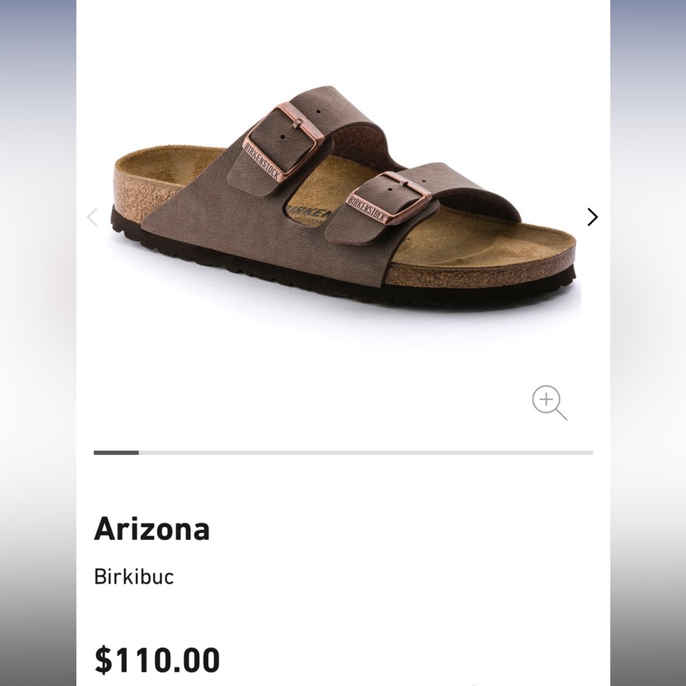 Birkenstock Arizona Birkibuc - Mocha